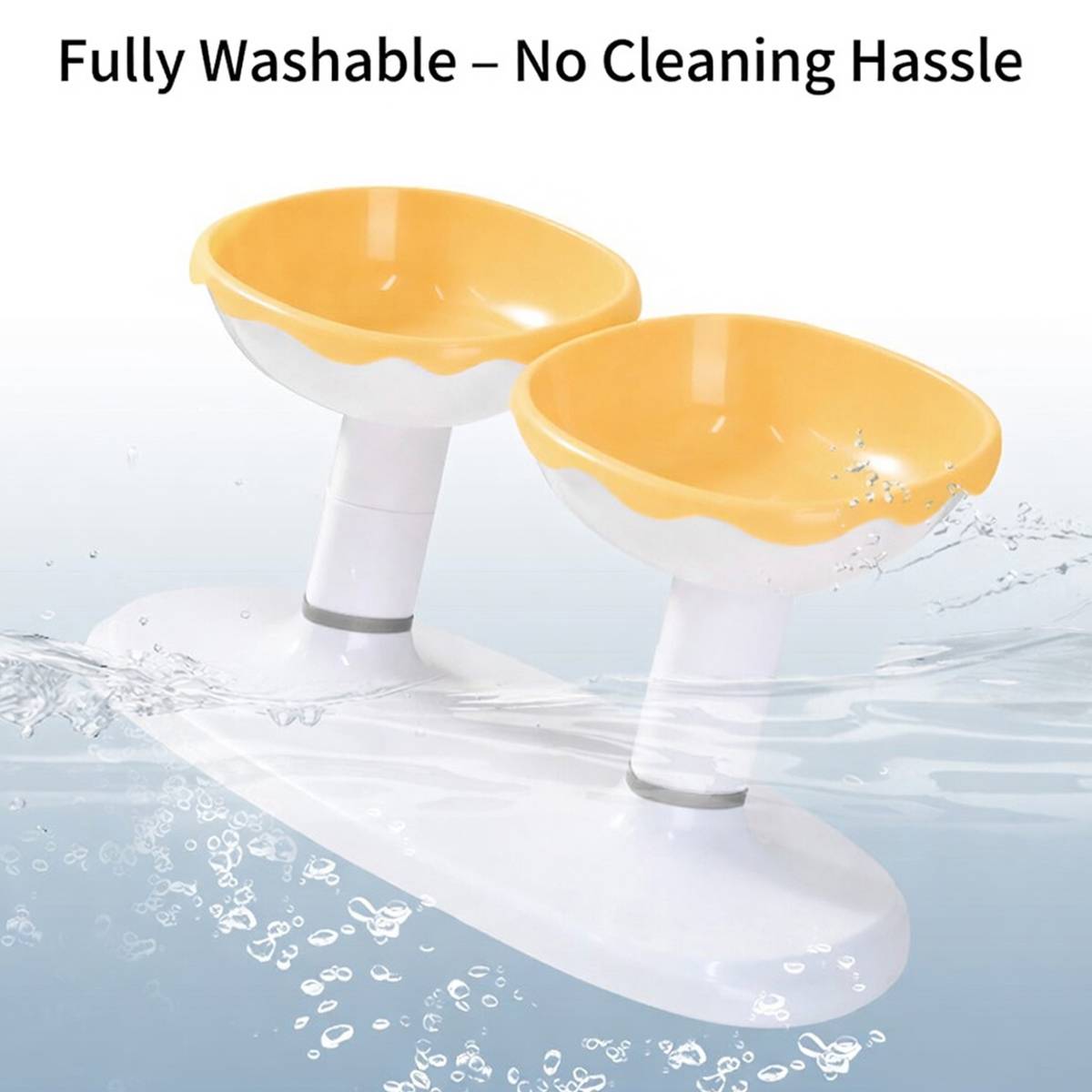 Adjustable Pet Bowl Stand Raised Feeder for Cats and Dogs