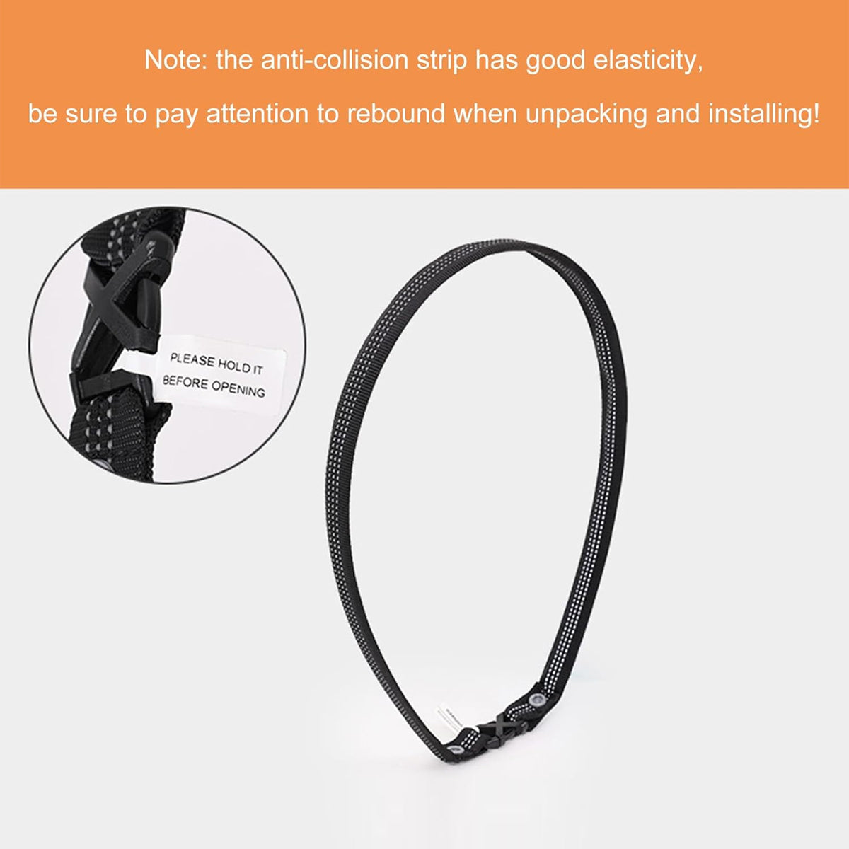 Adjustable Blind Dog Harness With Halo Collar