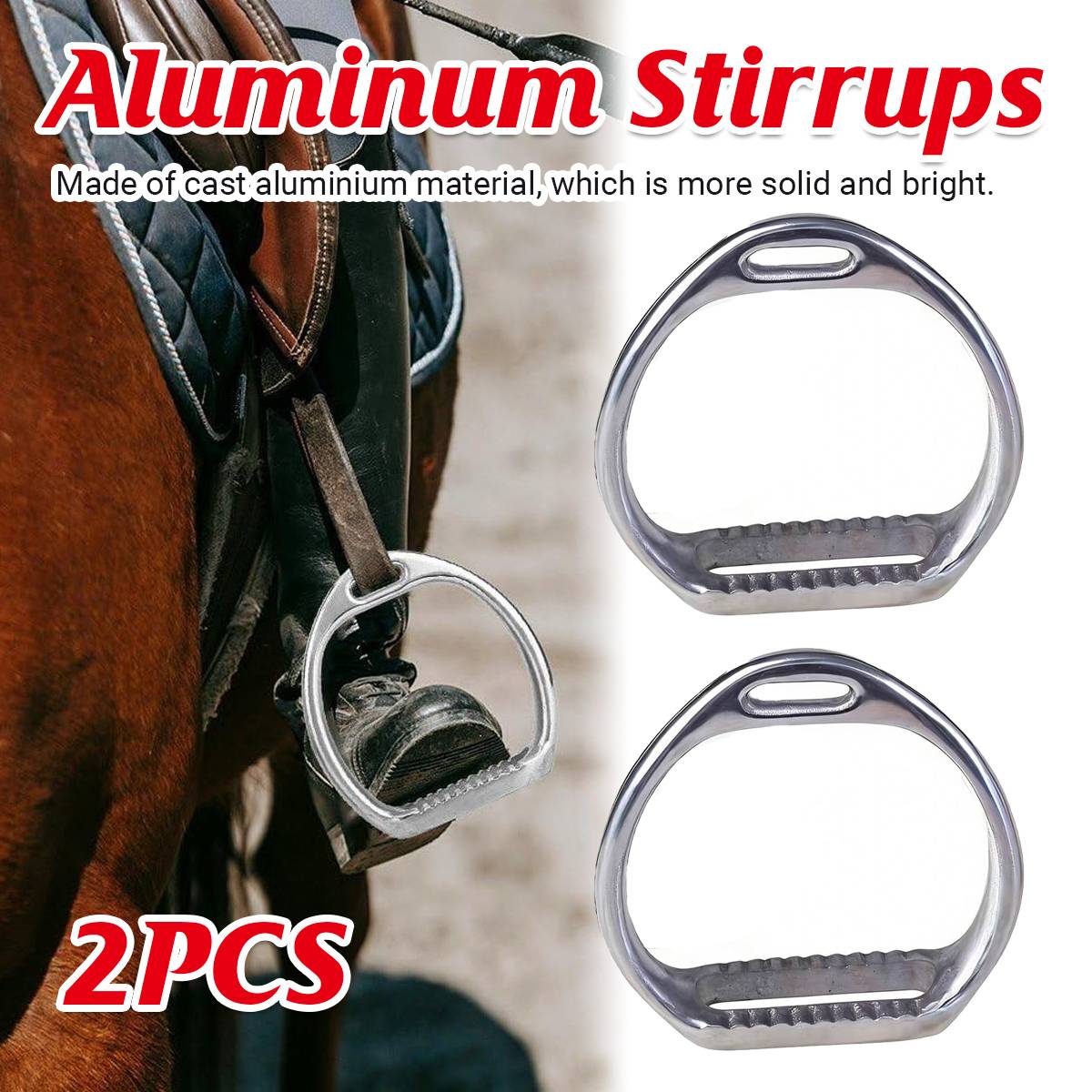 Aluminum Horse Stirrups (2PCS)