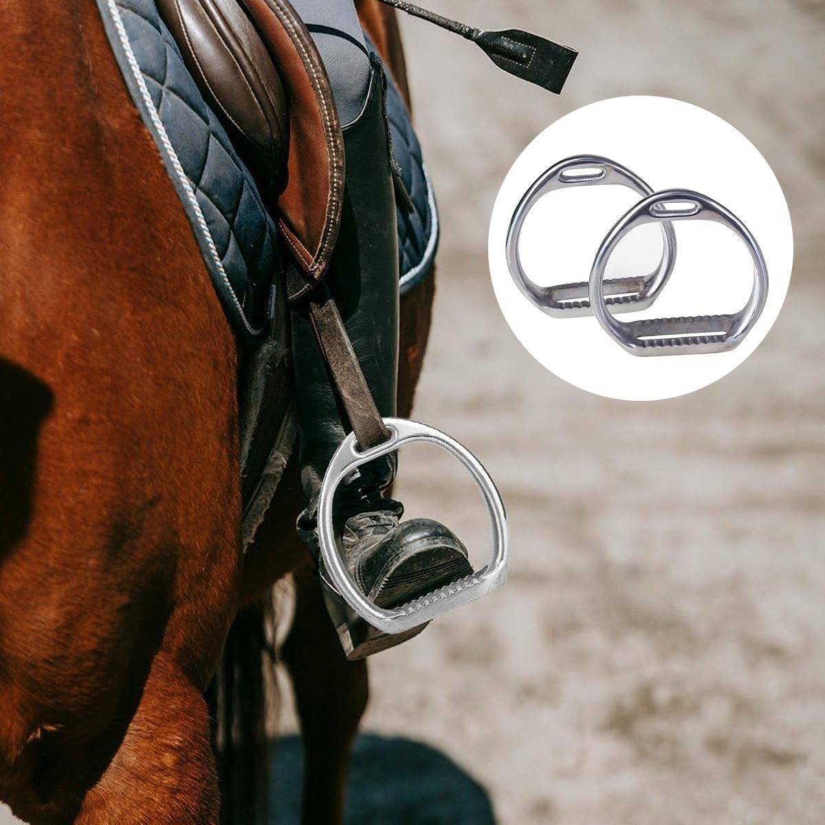 Aluminum Horse Stirrups (2PCS)