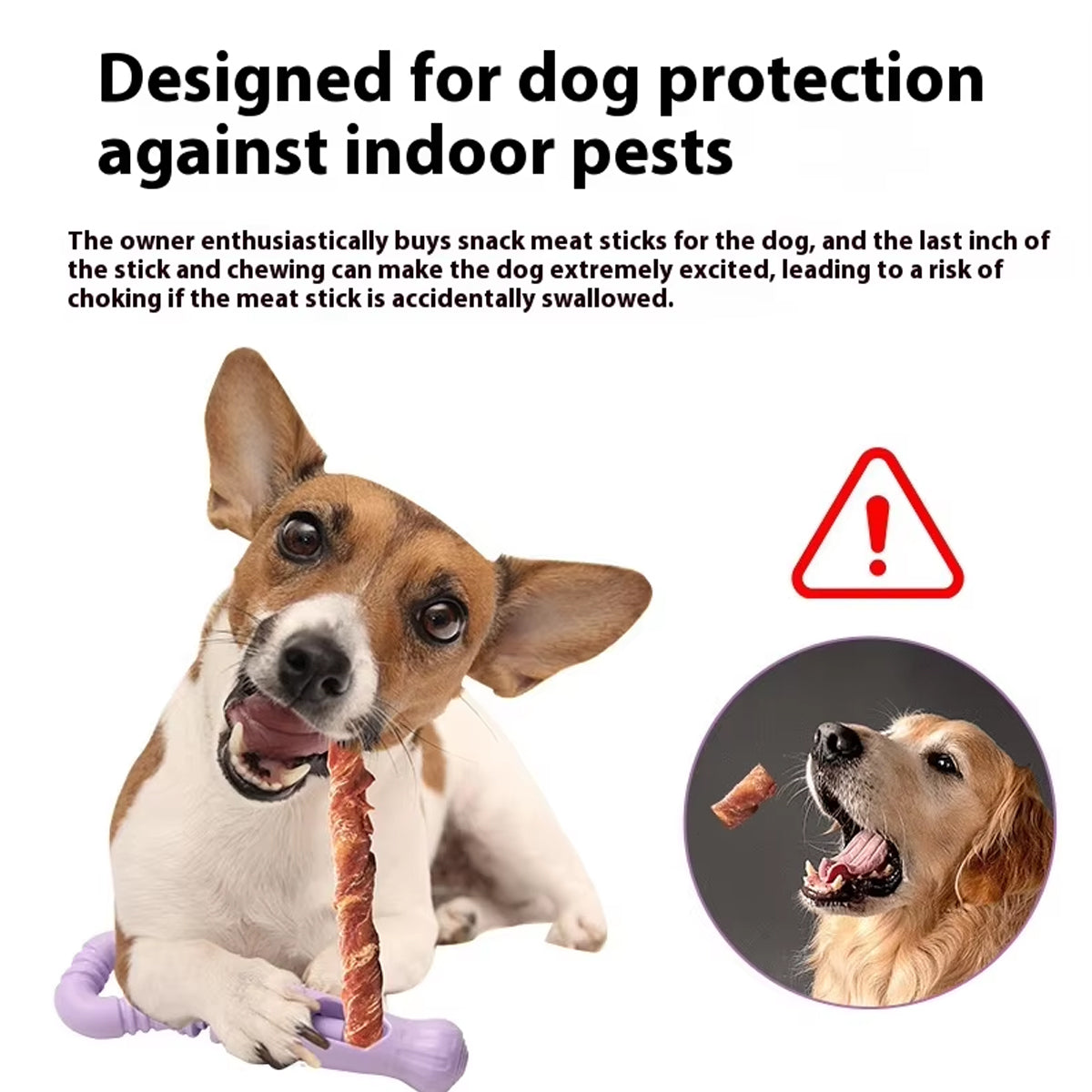 Dog Treat Holder Anti-Choking Chew Toy