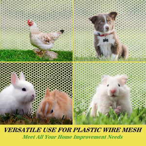 Pet Anti-Escape Mesh Grid for Cat & Dog Cages 200×40cm Flexible Net