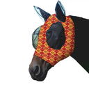 Colorful UV-Blocking Horse Mask with Mesh Eyes and Ear Covers
