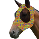 Colorful UV-Blocking Horse Mask with Mesh Eyes and Ear Covers