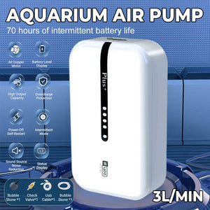 Portable Fishing Aerator - Lithium Battery Aquarium Oxygen Pump