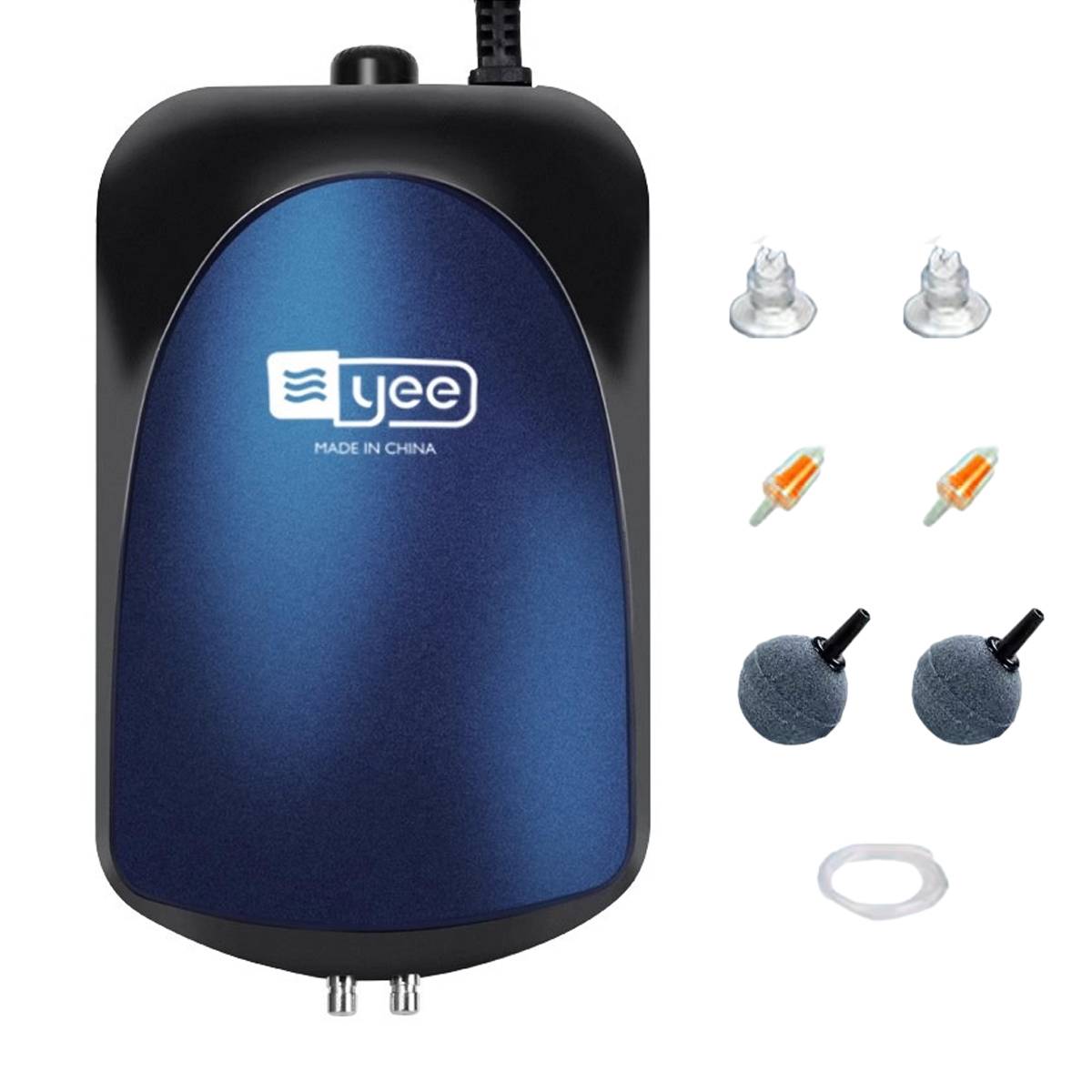 Aquarium Air Pump 6W - Atmospheric Mute Fish Tank Oxygen Pump