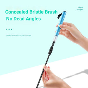 Aquarium Algae Scraper With Stainless Steel Blade