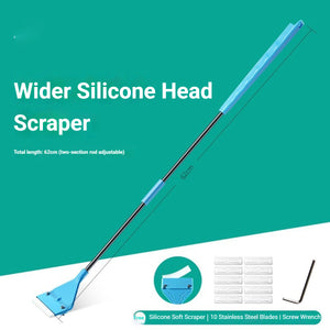 Aquarium Algae Scraper With Stainless Steel Blade