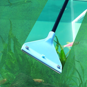 Aquarium Algae Scraper With Stainless Steel Blade