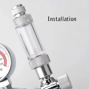 Aquarium CO2 Bubble Counter Anti-Return CO2 Monitoring Device