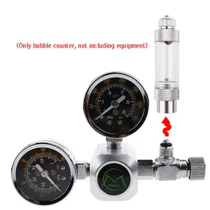 Aquarium CO2 Bubble Counter Anti-Return CO2 Monitoring Device