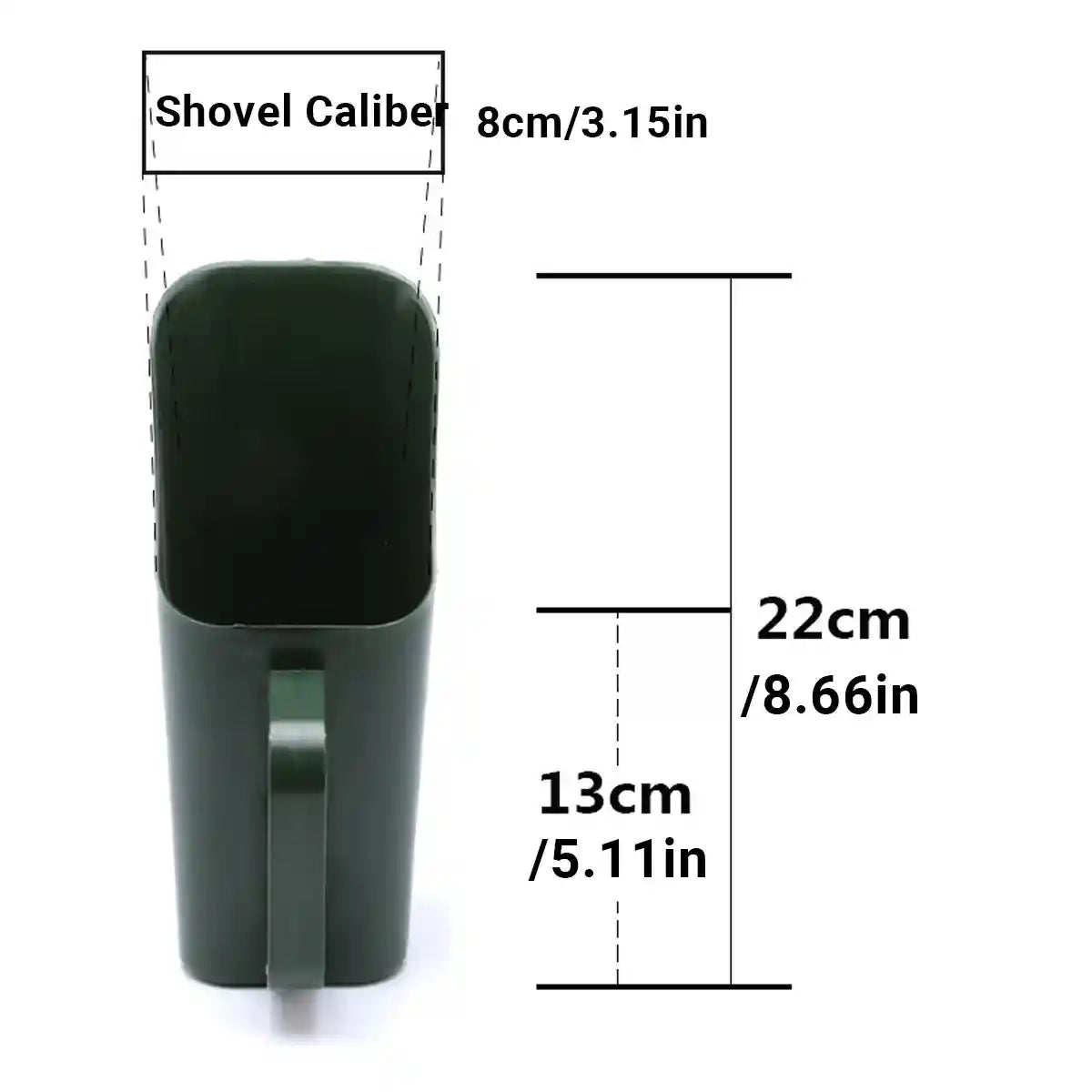 Aquarium Cleaning Shovel For Tank Substrate Maintenance