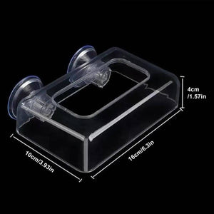 Aquarium Feeder Cup - Red Insect & Floating Fish Feeding Ring