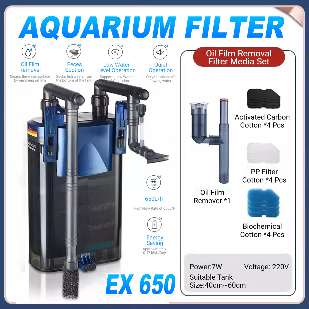 Amtra Aquarium Canister Filter