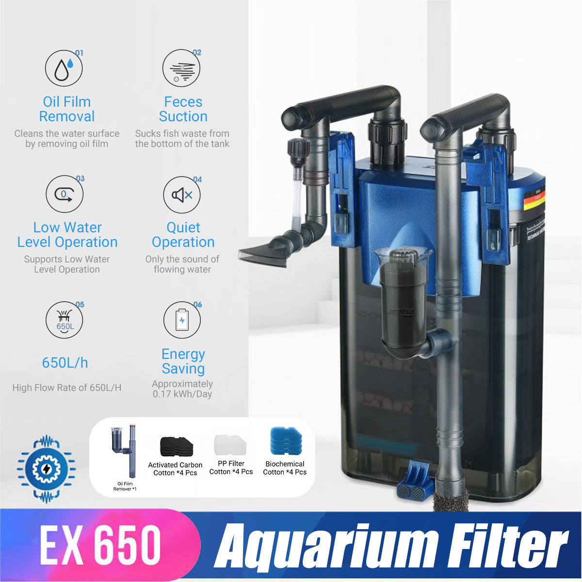 Amtra Aquarium Canister Filter