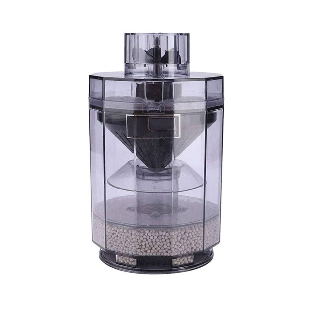 Toilet-Style Aquarium Filter - Suction Oxygenating Fish Tank Filter