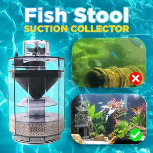 Toilet-Style Aquarium Filter - Suction Oxygenating Fish Tank Filter