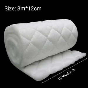 High-Density Aquarium Filter Cotton 3-Layer Reusable Filter Media Roll