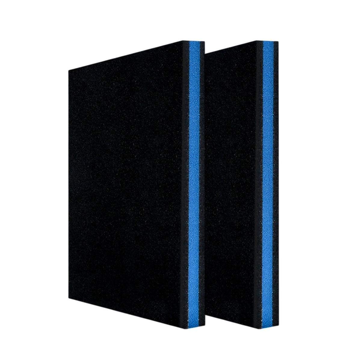 Aquarium Filter Sponge 2PCS - Biochemical Black Cotton Pad