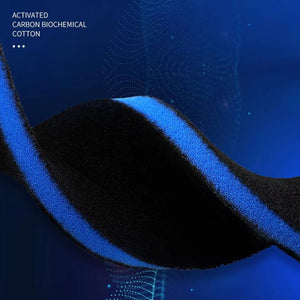Aquarium Filter Sponge 2PCS - Biochemical Black Cotton Pad