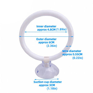 Betta Fish Training Ring 2PCS - Goldfish Show Practice Hoops