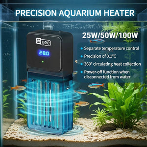 Auto Aquarium Heater - Yee Constant Temperature Heating Rod (25-100W)