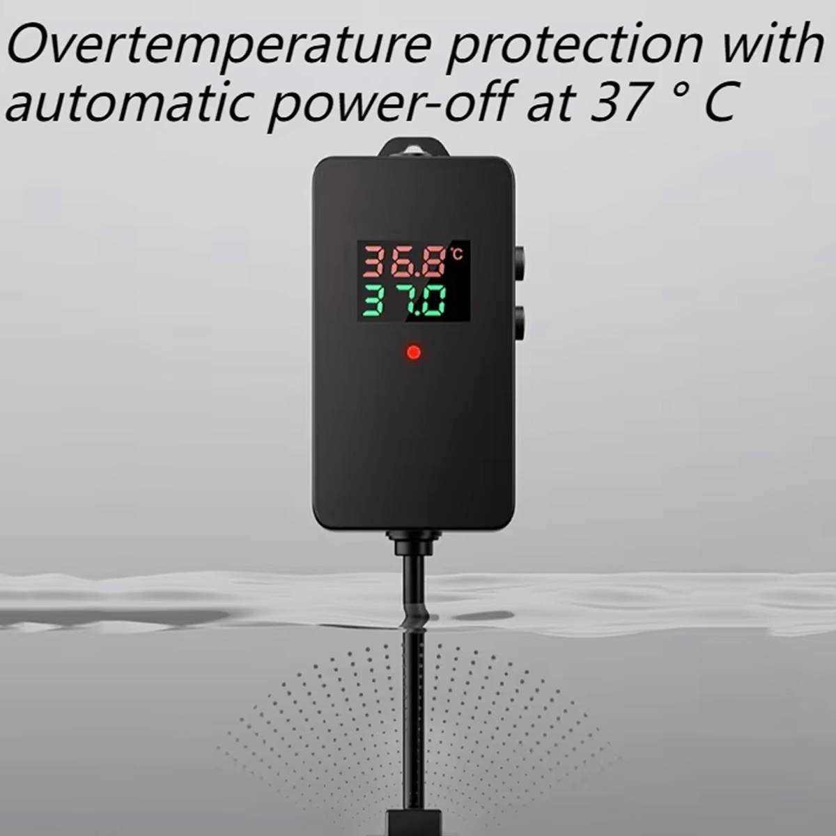 Quartz Aquarium Heating Rod - Explosion-Proof Fish Tank Heater (60W/100W)