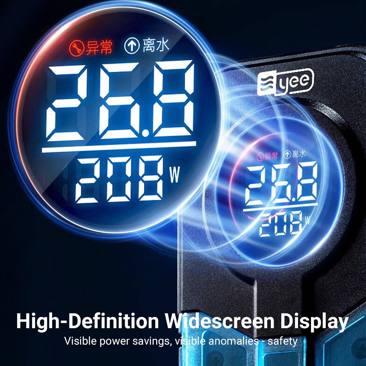 Yee Aquarium Heating Rod 50W - Constant Temperature Fish Tank Heater