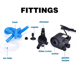 3in1 Efficient Internal Aquarium Filter 3-in-1 Filtration System