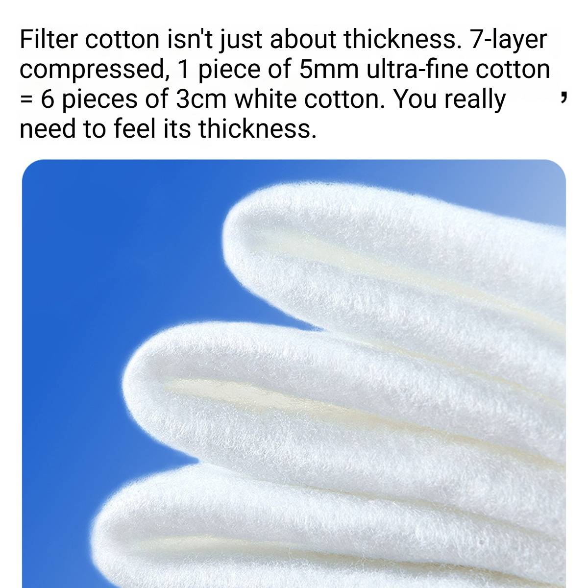 Aquarium Filter Cotton - High Density Fish Tank Filter Media (5M)