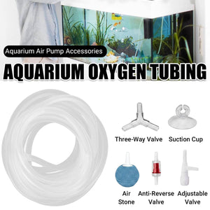 Silicone Aquarium Tubing - 6M Air Pump Water Hose for Fish Tank