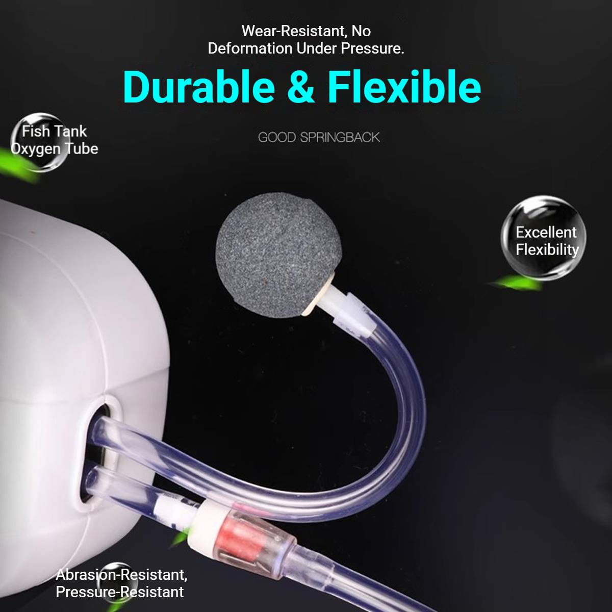 Silicone Aquarium Tubing - 6M Air Pump Water Hose for Fish Tank