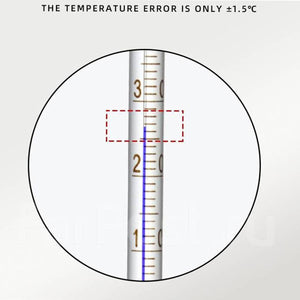 Fish Tank Thermometer - Stick-On LCD Aquarium Temperature Strip
