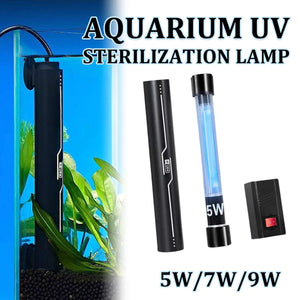 Aquarium UV Sterilizer Lamp - Yee Fish Tank Disinfection (5W/7W/9W)