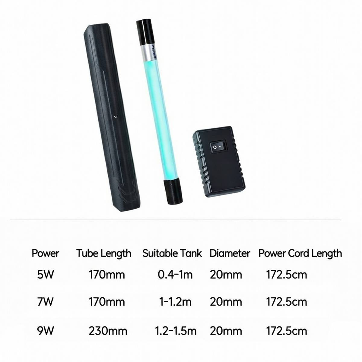 UV Aquarium Sterilizer Timer - Yee Timing Fish Tank UV Lamp