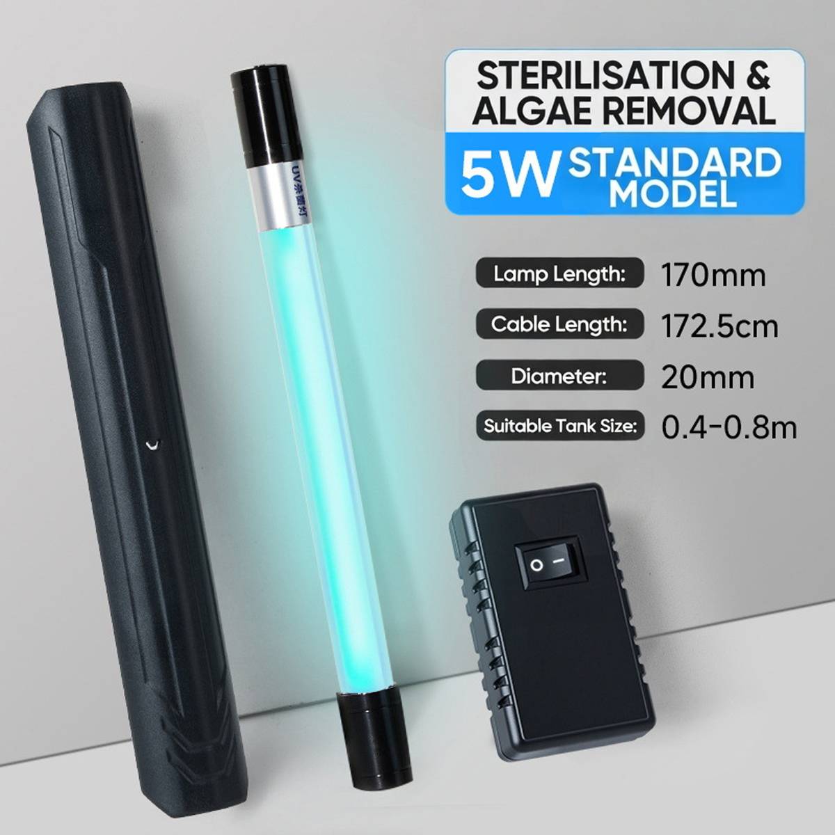 UV Aquarium Sterilizer Timer - Yee Timing Fish Tank UV Lamp