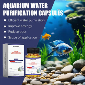 Aquarium Water Clarifier - Capsule Cleaner for Cloudy Fish Tanks