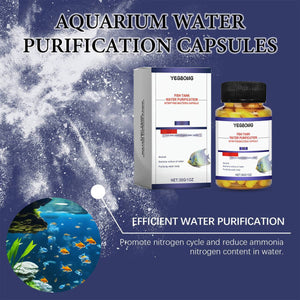Aquarium Water Clarifier - Capsule Cleaner for Cloudy Fish Tanks