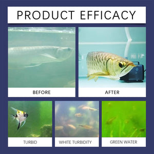 Aquarium Water Clarifier - Capsule Cleaner for Cloudy Fish Tanks