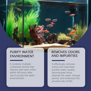 Aquarium Water Clarifier - Capsule Cleaner for Cloudy Fish Tanks