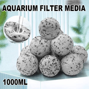 Aquarium Filter Media Quartz Balls 1000ML