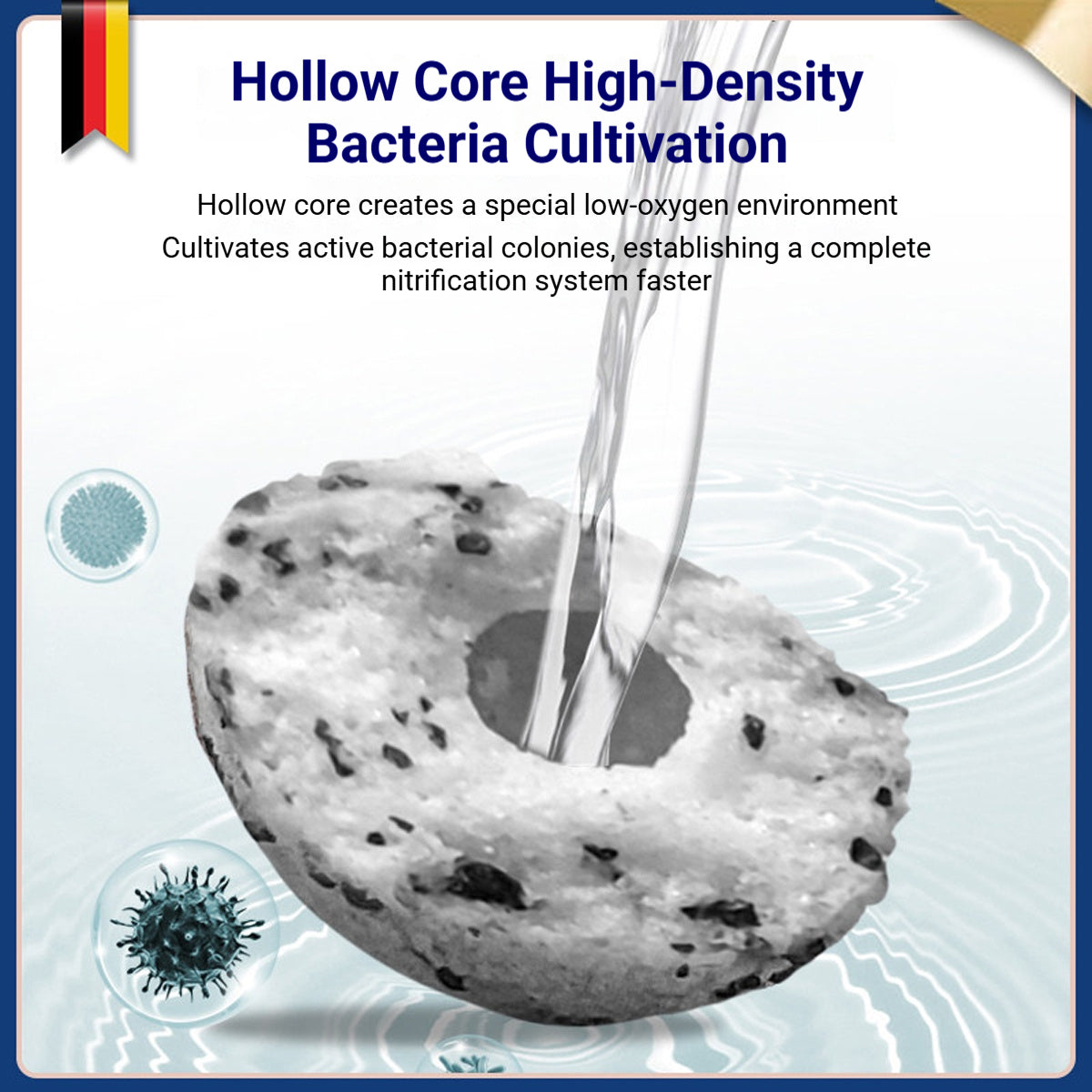 Aquarium Filter Media Quartz Balls 1000ML