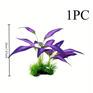 Artificial Aquatic Plants for Fish Tank | Realistic Aquarium Decoration