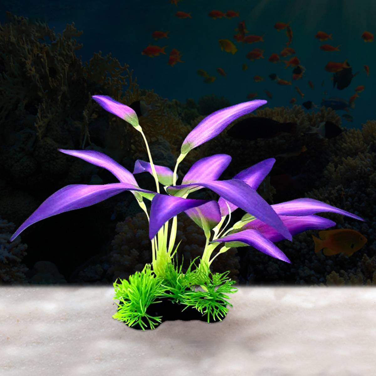 Artificial Aquatic Plants for Fish Tank | Realistic Aquarium Decoration