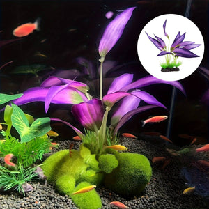 Artificial Aquatic Plants for Fish Tank | Realistic Aquarium Decoration