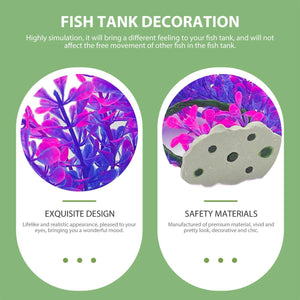 Artificial Grass Plants Aquarium Decoration