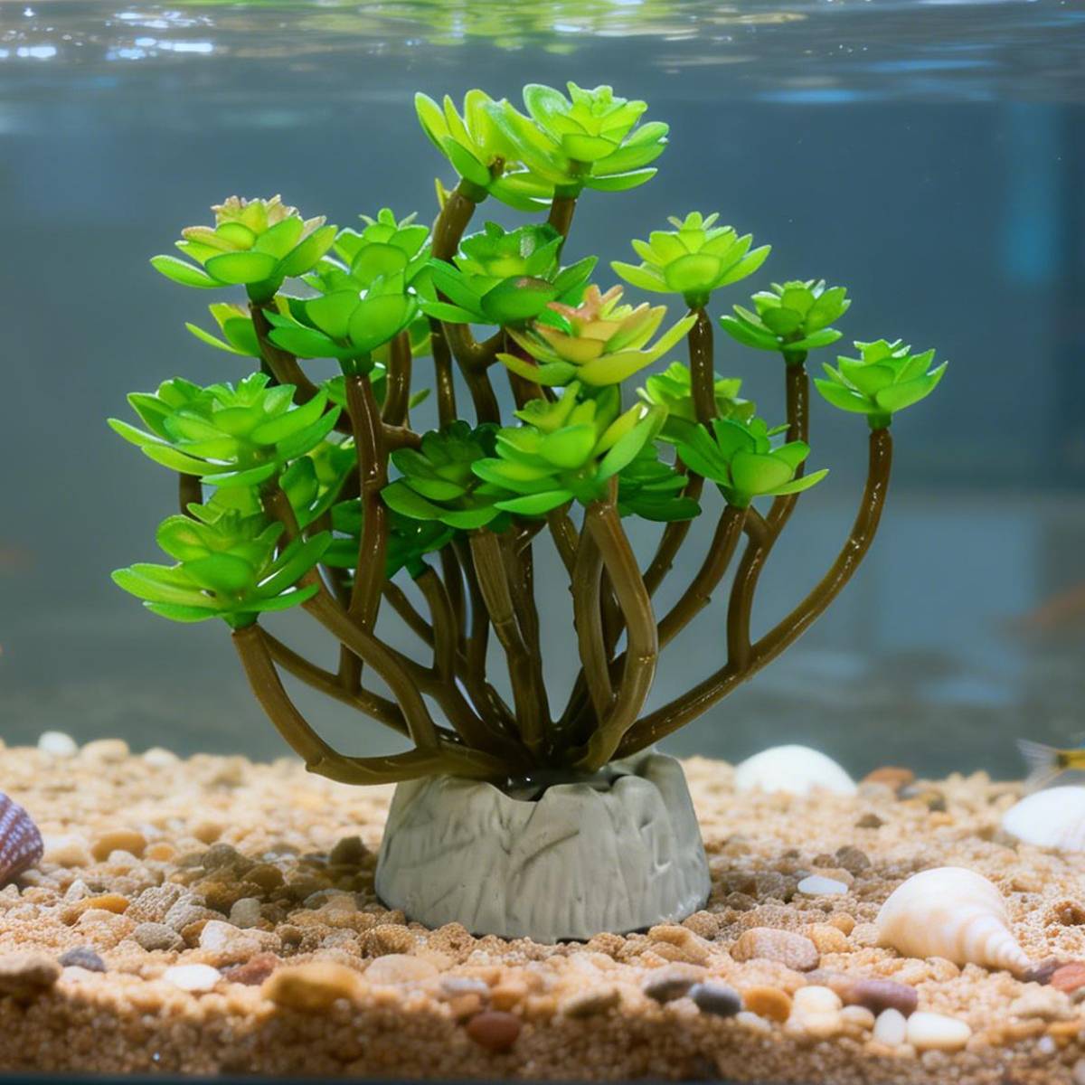 Artificial Aquarium Plant Resin Fish Tank Decor