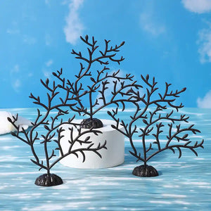 Artificial Coral Tree Aquarium Decor Set (10PCS)