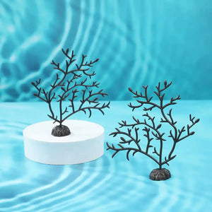 Artificial Coral Tree Aquarium Decor Set (10PCS)