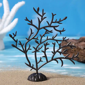 Artificial Coral Tree Aquarium Decor Set (10PCS)